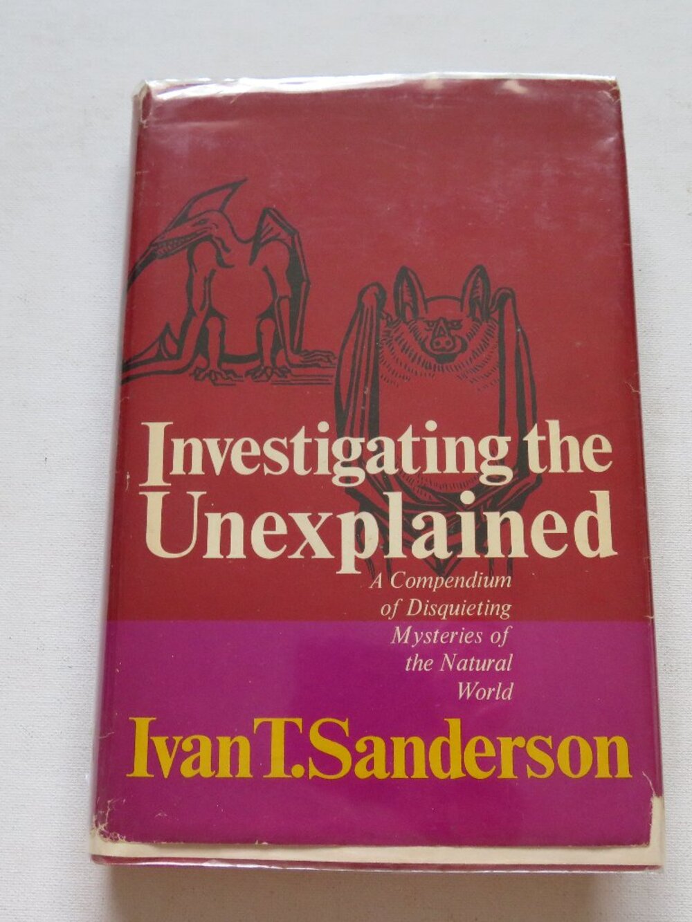 Investigating the Unexplained by Ivan T. Sanderson 1972 Vintage Hardcover Book